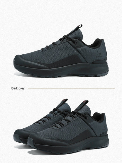 Men Hiking Shoes Litchi Leather High Quality Male Trekking Climbing Sneakers Non-slip Luxury Designer Outdoor Shoe