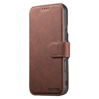 Faux Leather Wireless Charging Card Holder Stand Wallet Magnetic Flip Cover Phone Case For iPhone 17 Pro Max 16 Plus 15 14 13