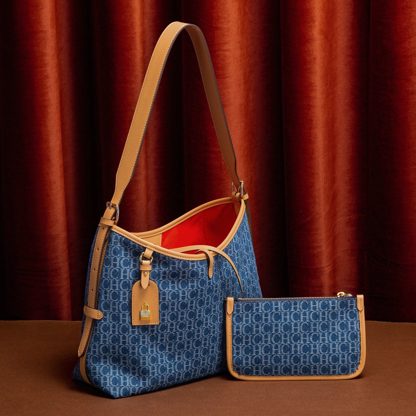 Fashion Classic Retro Women's New Shoulder Bag Business Office Letter Small Bag Accessory Design Shoulder Bag