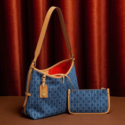 Fashion Classic Retro Women's New Shoulder Bag Business Office Letter Small Bag Accessory Design Shoulder Bag