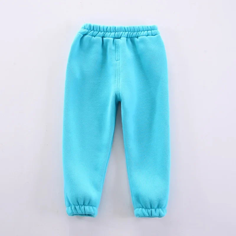 New Autumn Winter Fashion Baby Girls Clothes Children Boys Thicken Hoodies Pants 2Pcs/Set Toddler Sports Costume Kids Tracksuits