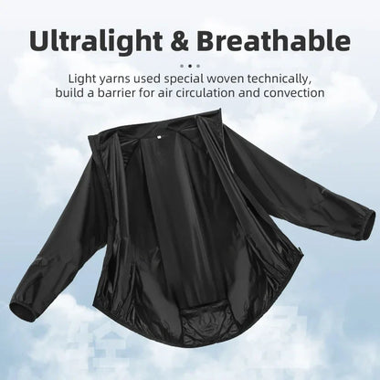 Summer Sun Protection Bike Jacket Breathable Cycling Skin Tops Outdoor Hiking Fishing Sportswear Sweat-absorbent Jersey