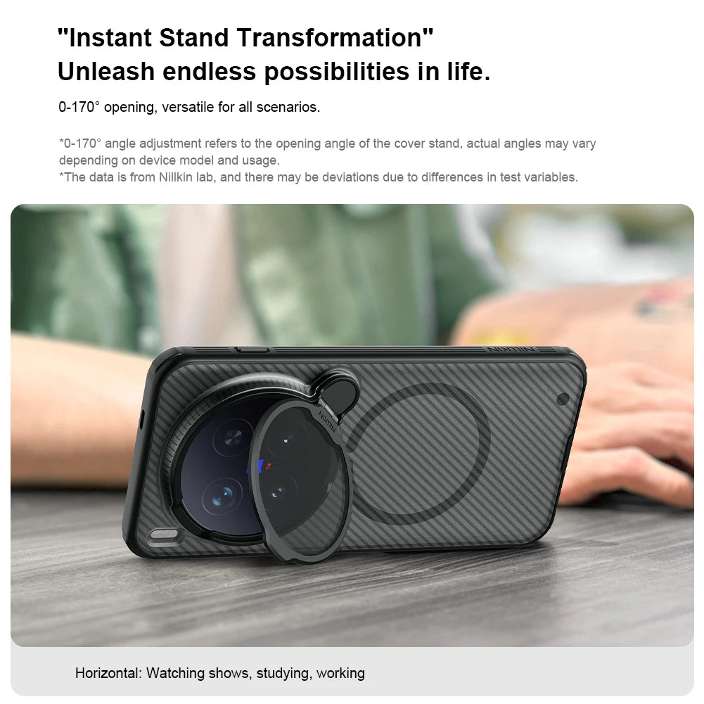 For VIVO X300 Pro / X300 5G Case CamShield Prop Magnetic with Stand Camera Cases Privacy 360 Protection Cover