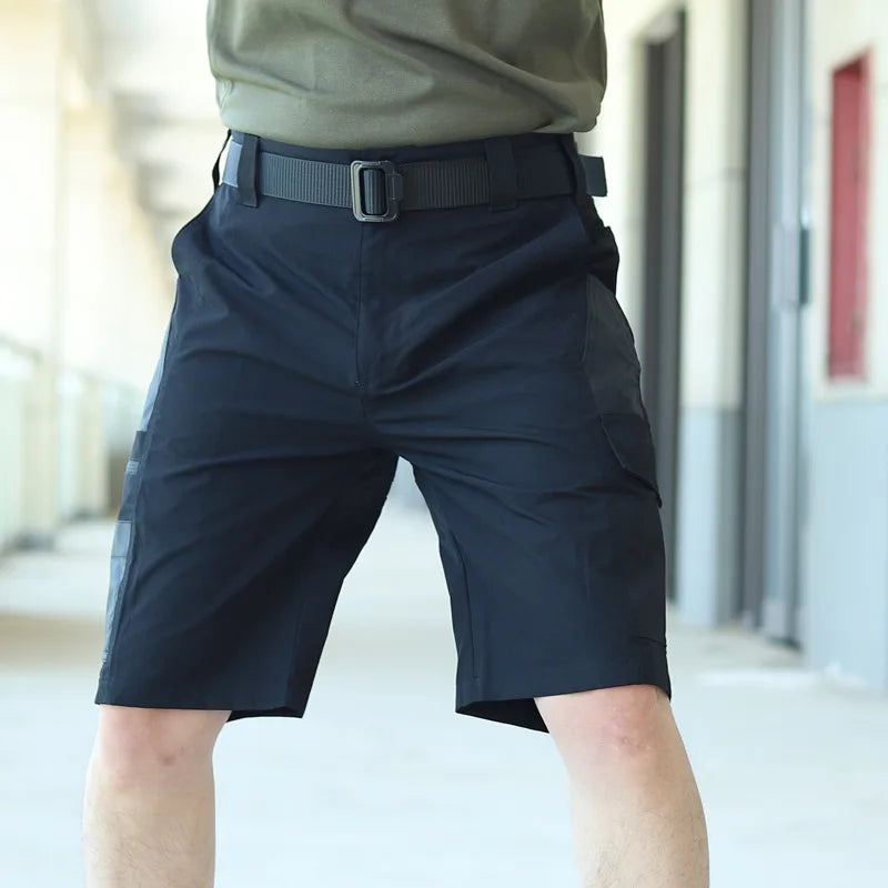 Tactical Camouflage Shorts Outdoor Work Pants Men's Multi-pocket Casual Cargo Short Pants Quick Dry Wear-resisting Shorts Male