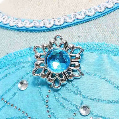 Elsa Dress for Girls Elsa Costume Snow Queen Anna Dress Cosplay Birthday Party Children Kids Carnival Girl Halloween Costume