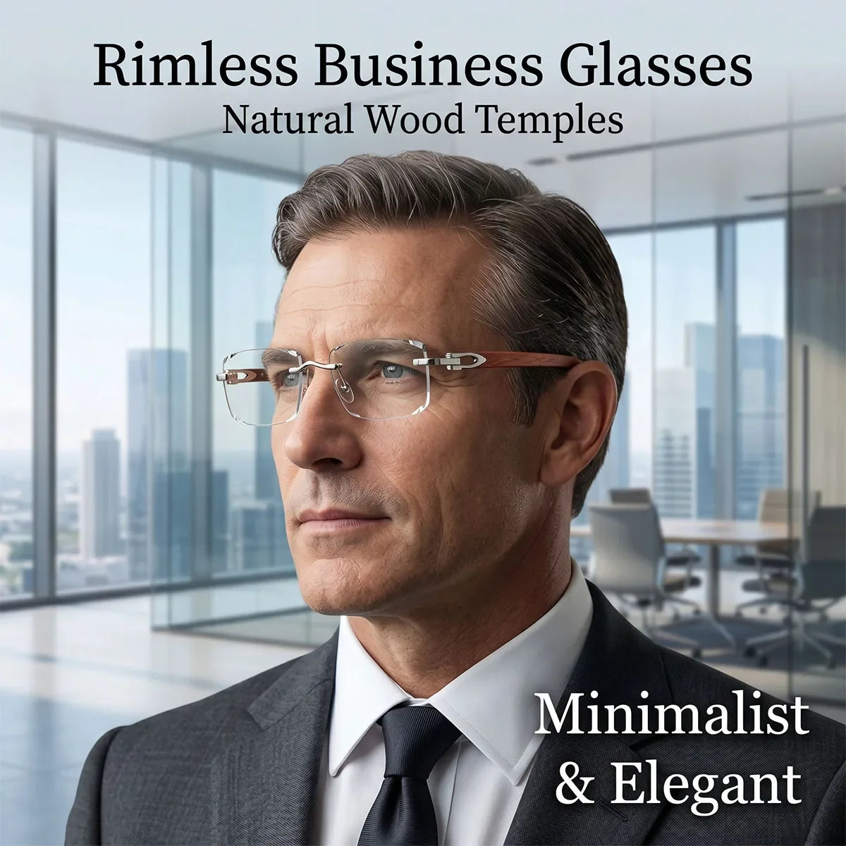 Rimless Sunglasses Women Trendy Gradual Change Square Fashion Glasses Luxury Vacation Sunscreen Sunglass Men Lentes De Sol Mujer