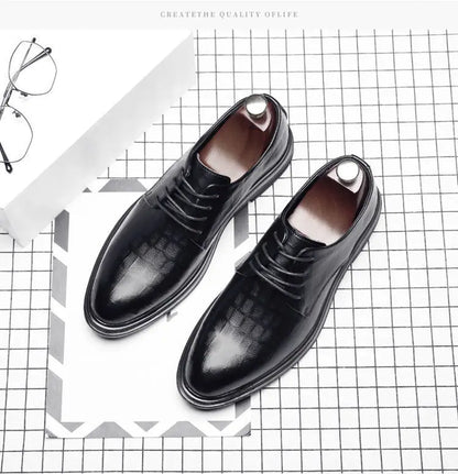Spring Autumn New Men's Business Shoes Men's Formal Skin Shoes Casual Fashion Men Sneakers Social Elegant Trend Flat
