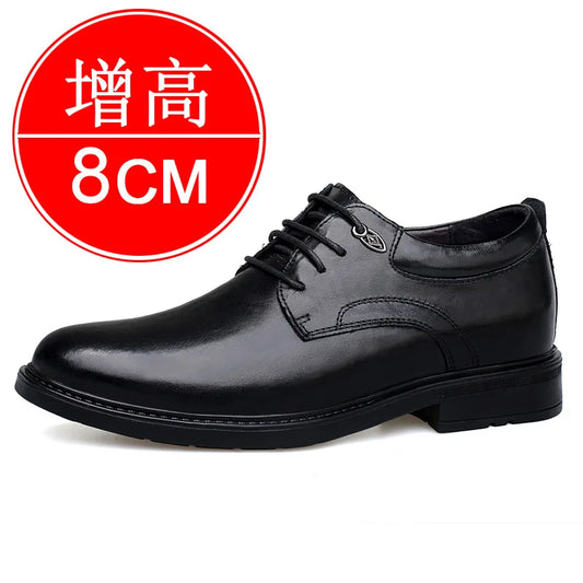 Men Height Increase Sneakers Elevator Shoes for Men Sports Casual Shoes Invisible Inner Heightening 8cm White Big Size Shoes