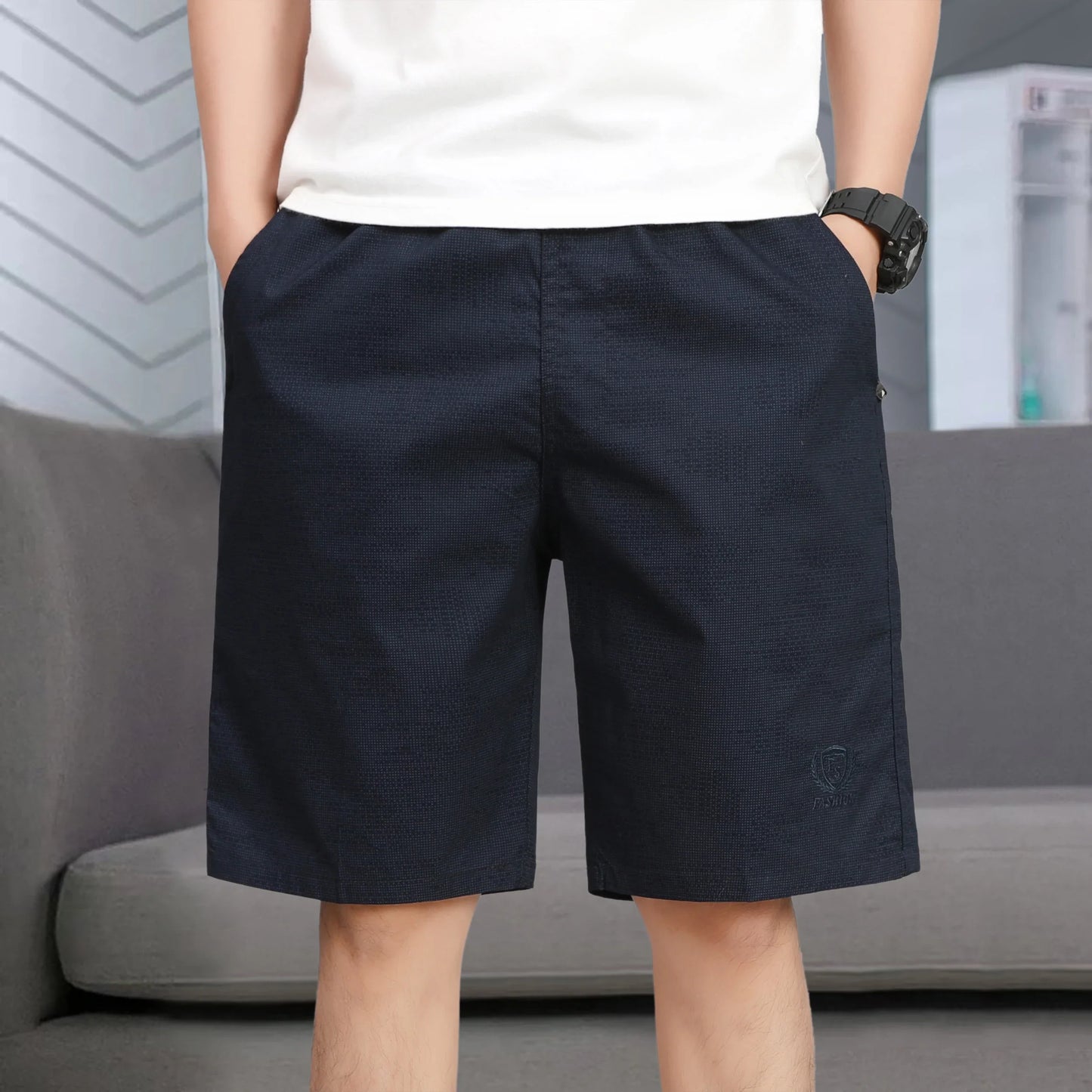 New Shorts Men's Summer Thin Section Casual Quick Dry Five-Minute Pants Loose Large Size Sports Pants