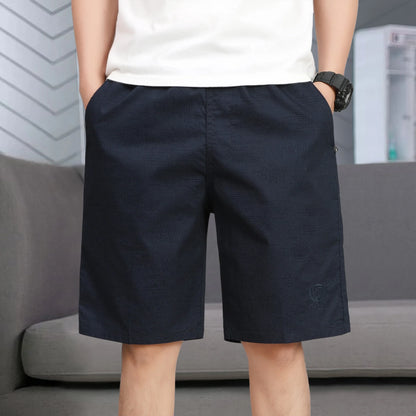 New Shorts Men's Summer Thin Section Casual Quick Dry Five-Minute Pants Loose Large Size Sports Pants