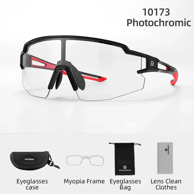 Cycling Glasses Polarized UV400 Protection Bicycle Sunglasses Men Women Photochromic MTB Road Bicycle Goggles Eyewear