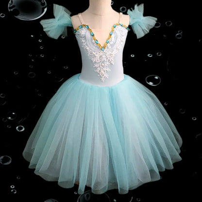 Girl Ballet Dress Tutu Outfit Vestidos Princess Dance Costumes Kids Clothes Summer Girls Dresses Ballet Leotards Children's Day