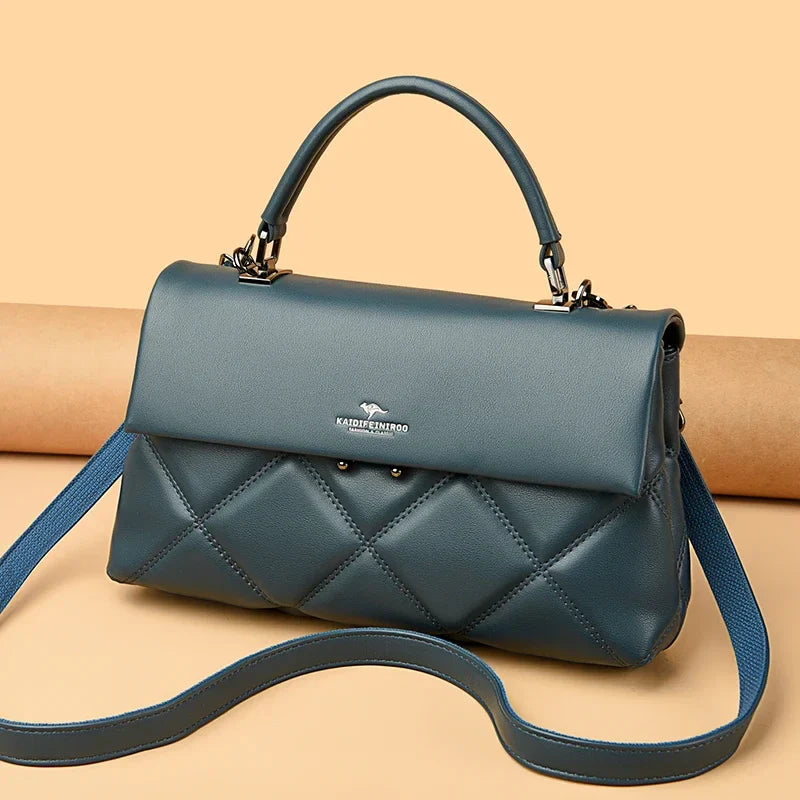 Women's Bag New Trend Korean Handbags Designer Luxury Brand Ladies Shoulder Bags Soft Leather Fashion Versatile Crossbody Bags