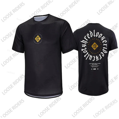 Loose Rider Men's MTB Shirt Off-Road Endurance Motorcycle Downhill Jersey BMX Mountain Bike Long-Sleeved Jersey