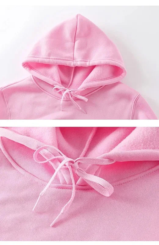 Men's and Women's Hooded Sweatshirts, Fashionable Loose and Casual, Comfortable Printed Sportswear, Streetwear