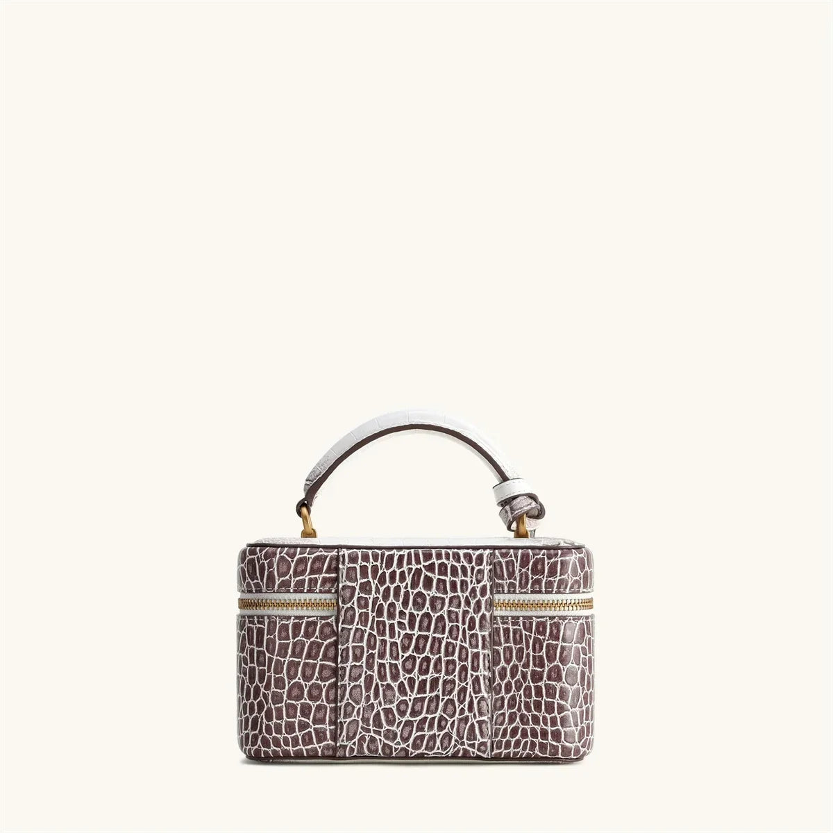 Textured Leather Crossbody Bag for Women, Designer Shoulder Purse with Letter Logo, Chic Commuter Handbag