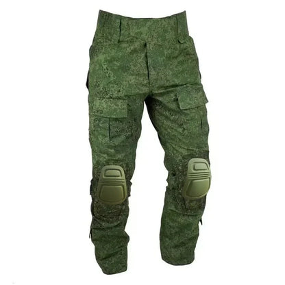 2025 Tactical Pant Combat Pants with Knee Pads Sport Trousers Camo Training Hunting Cargo Pants Men Multicam Clothing Breathable