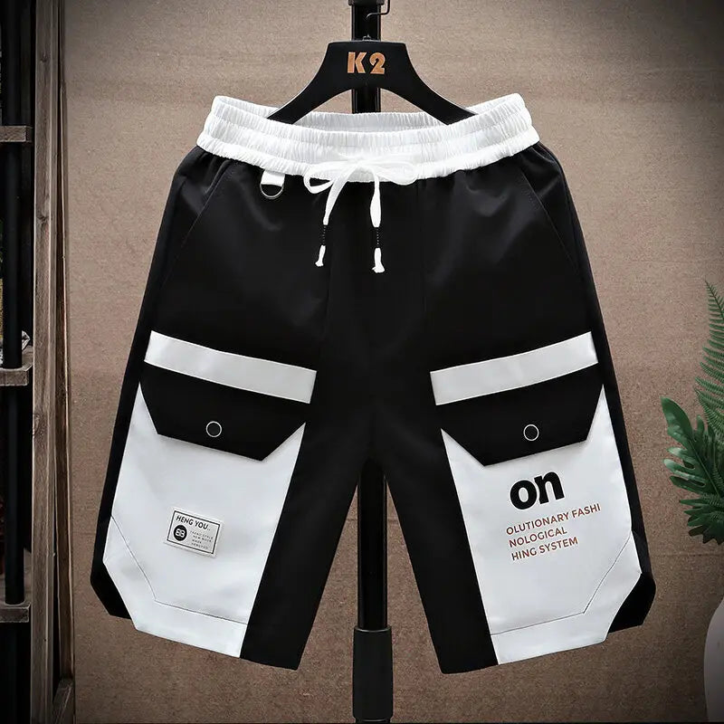 2025 summer Men's Beach Shorts men fashion Shorts Quick-Drying Shorts man Summer Thin Beach Pants Trendy Basketball Beach Pants