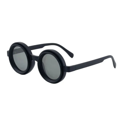 Fashion ND2-400 Adjustable Dimming Glasses 9 Level ND Filter Polarized Sunglasses UV400 Round Fishing Sunglasses Driving