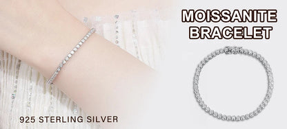 Full Moissanite Jewelry Set 925 Sterling Silver Sunflower Necklace Bracelet Earring Sets For Women Fine Jewelry GRA Tested
