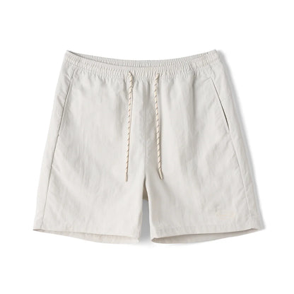 2026 Summer New Loose Fit  Lightweight 130gsm Nylon Shorts Men Essential Quick Dry Daily Wear Breathable Beach Shorts