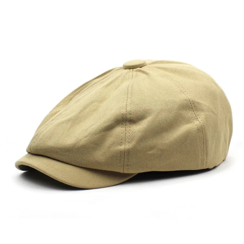 Men's Women's Beret Hat New Fashion Newsboy Caps Outdoor Streetwear Washed Denim Peaked Cap Casual Vintage Boina Hatss