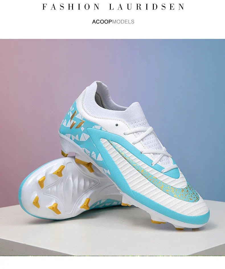 New Kid Match Boys Professional Non-Slip Comfortable Football Boots Sneakers Match Soccer Shoes Outdoor Sports Shoes Unisex