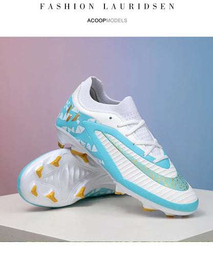 New Kid Match Boys Professional Non-Slip Comfortable Football Boots Sneakers Match Soccer Shoes Outdoor Sports Shoes Unisex