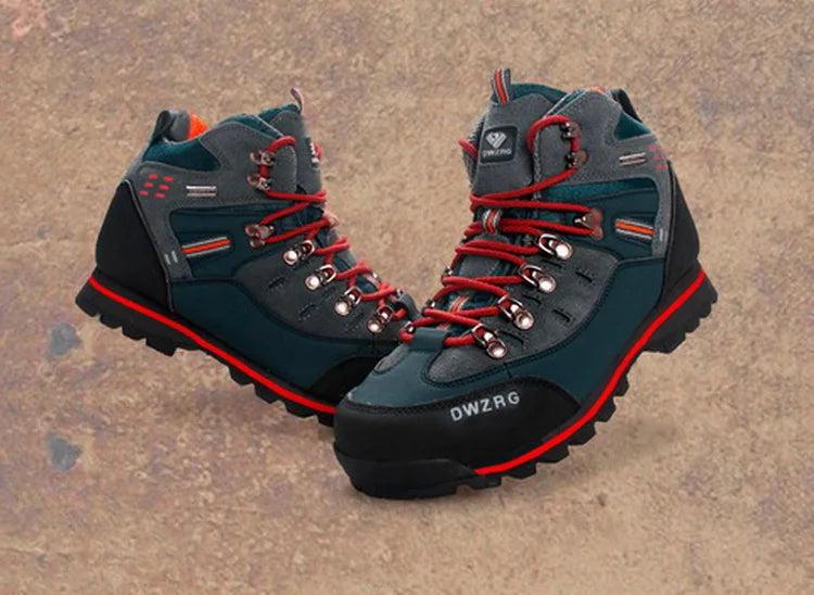 2026 Men Outdoor Ankle Boots Waterproof Sports Shoes Mountain Climbing Classic Footwear Leather Sneakers Hiking Boots Fashion