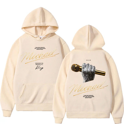 Michael Jackson King of Pop 2026 Movie Hoodies Men Women Fashion Retro High Street Sweatshirts Casual Cozy Long Sleeve Pullovers