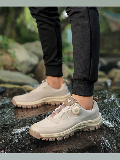 Waterproof Hiking Shoes Men Outdoor Trailing Trekking Shoes Ultra-light Sneakers Tactical Boots Non-slip Wading Boots Size 40-47