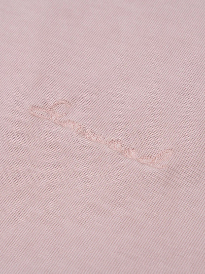 2026 Summer New Super Loose Heavyweight 320gsm 100% Cotton Washed Vintage T-shirts Men Plus Size Logo Embroidery Tops
