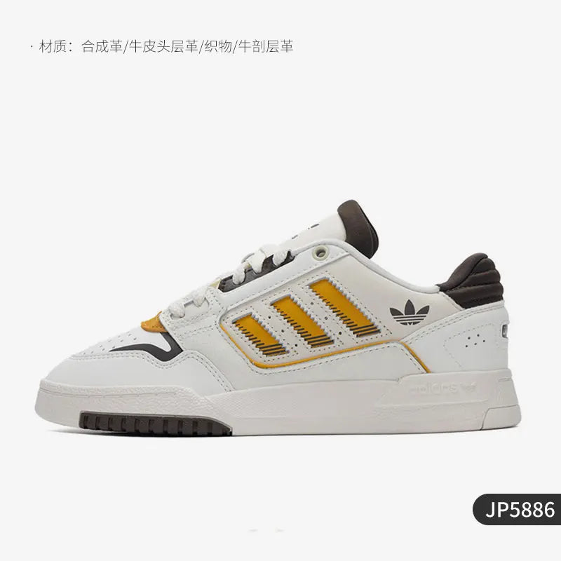 Official Authentic Three Stripes Unisex Retro Lace-Up Low-Top Sneakers JP5886