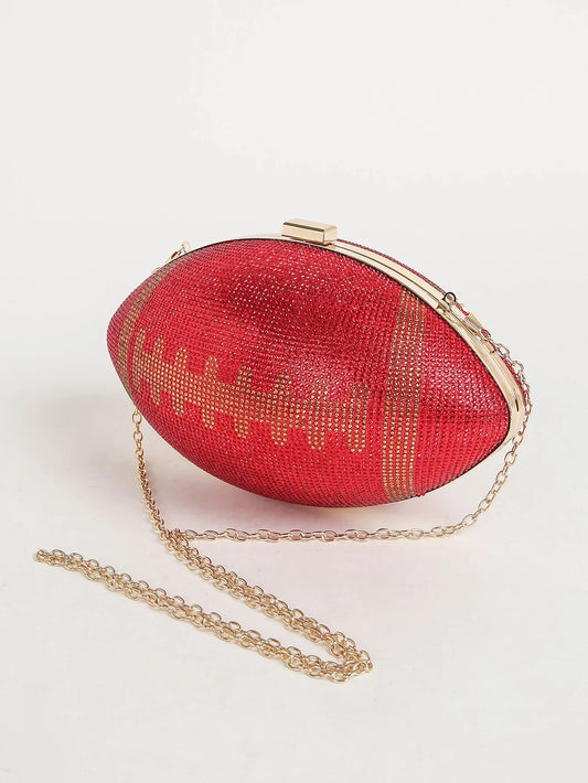 Bag Rhinestone Evening Bag Women Rugby Gum Rhinestone Prom