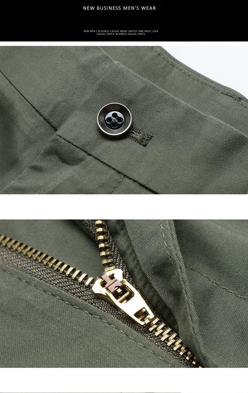 2026 Summer Thin Korean Style Business Casual Trousers for Men Stretch Soft Straight Leg Loose Fashionable Casual Pants Male