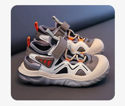 Luxury Kids Shoes Boys Sandals Non-slip Outdoor Hiking Sports Shoes Children Breathable Comfort Sports Sandals for Boy