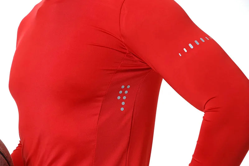 Men Children Long Sleeve Running Slim Tops Tees Sportswear Gym Fitness Compression T-shirt Outdoor Football Jersey Jogging Tight