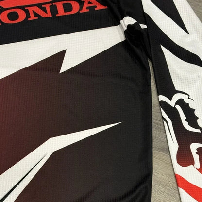 2026 Honda Motor Shirt Men's Women's Racing Suit Quick Drying Breathable Long Sleeved T-Shirt Casual Fashionable Sports Shirt