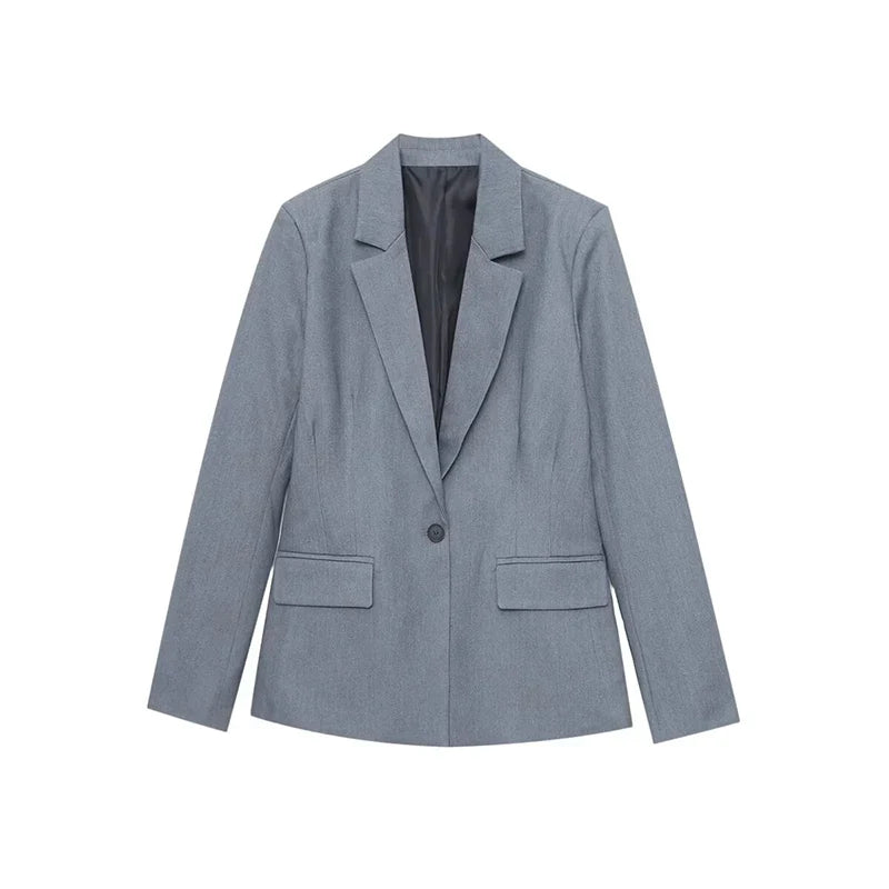 2026 New Office Women's Blazers & Jackets Fashion Slim Elegant Spring Women's Jacket Chic Young Commuter Warm Long Sleeve Blazer
