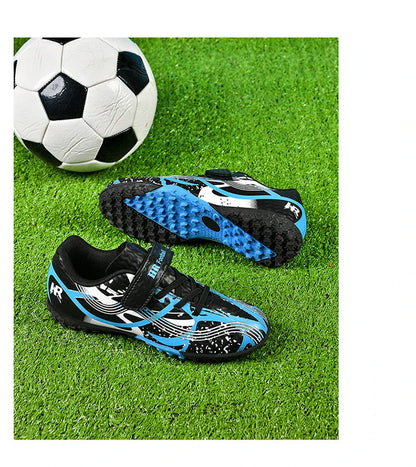 New Men Kids Professional Soccer Shoes Grass Boys Ultralight Football Boots Match Training Shoes Cleats Non-Slip Drop Shipping