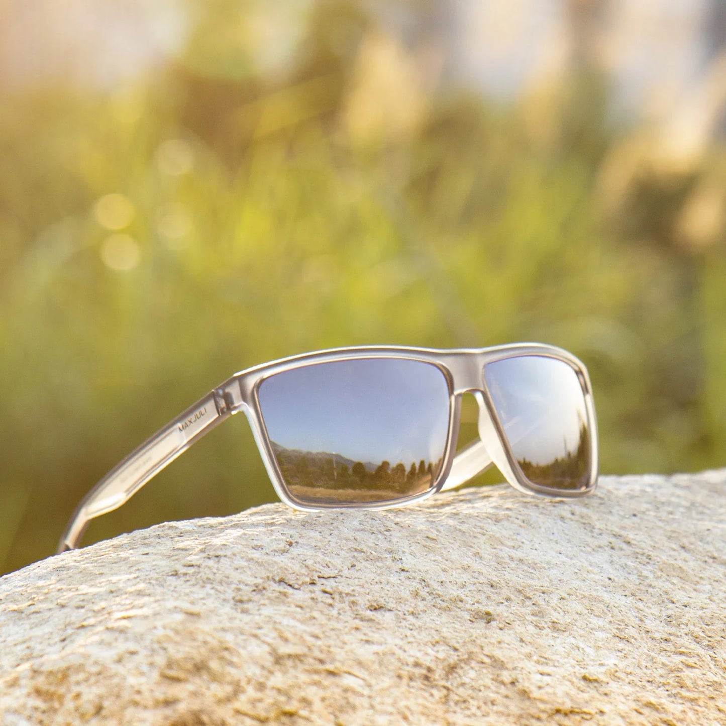 Polarized Big Sunglasses for Men Women with Big Heads UV 400 Protection 8125