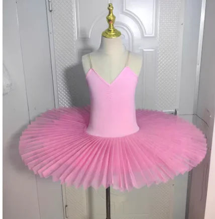 Summer Ballet Dress Women Vestidos Family Look Outfits Adult Ballet Girl Dress Tutu Ballerine Mother Kids Clothes Dance Costumes