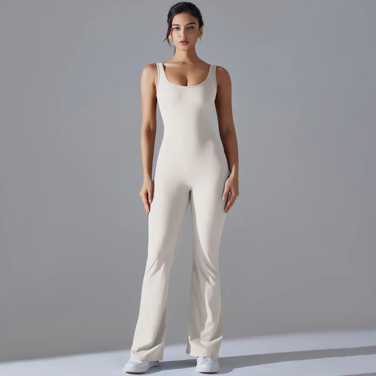 Sexy Back V Jumpsuit Gym Set Women Training Yoga Suit Sportswear Women Sports Jumpsuit Fitness Rompers Stretch Workout Bodysuits