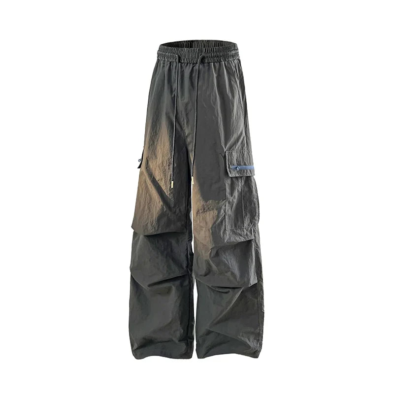 Women Hiking Pants Outdoor Waterproof Zippered Pocket Mountaineering Paratrooper Pants Autumn Breathable Camping Cycling Pants