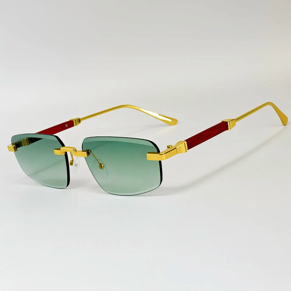 Rimless Sunglasses Women 2026 UV400 Protection Fashion Glasses Vintage Sunscreen Shades Lentes De Sol Mujer Lunette Soleil Femme