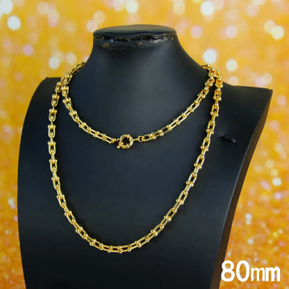 Dubai Bride Wedding Jewelry Long Necklace 21k Gold Plated Turkish Vintage Coins Chains Ethiopian Women Daily Party Jewelly