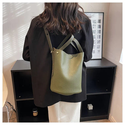 Fashion Trending Brand Luxury Designer Women Bags Female Handbags Solid Bucket Bag For Women 2026 Crossbody Shoulder Bags Totes