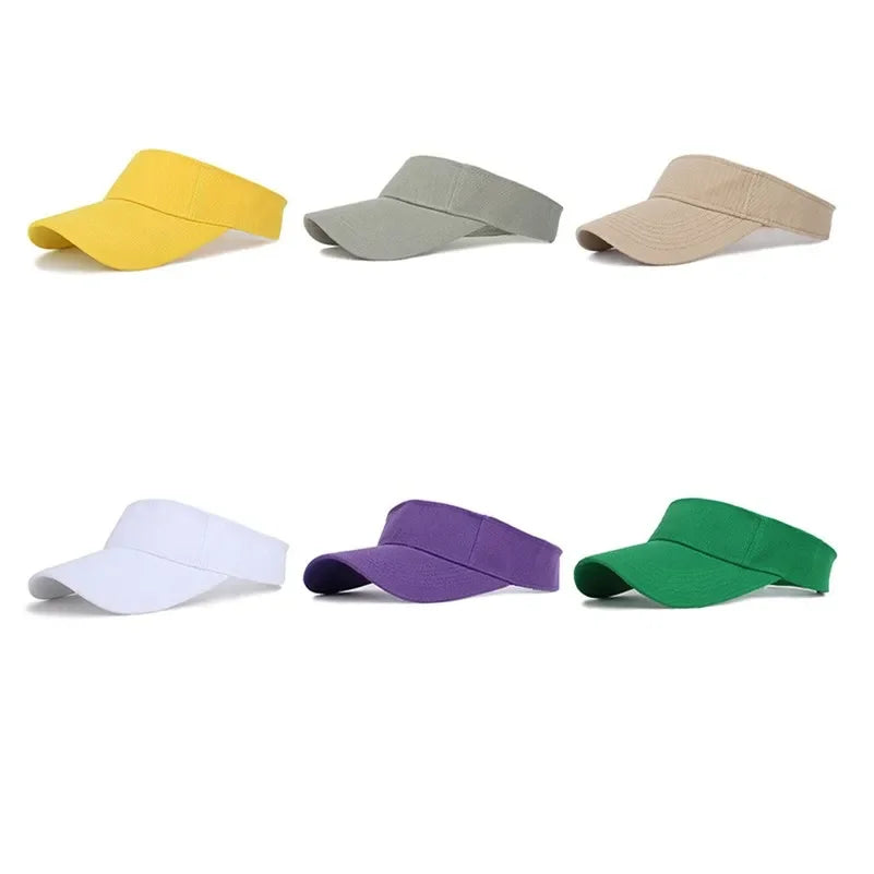 Summer Visors Denim Women Outdoor Sports Sun Baseball Cap Hat Golf Hiking Tennis Running Man Sunscreen Caps Autumn Red Wholesale