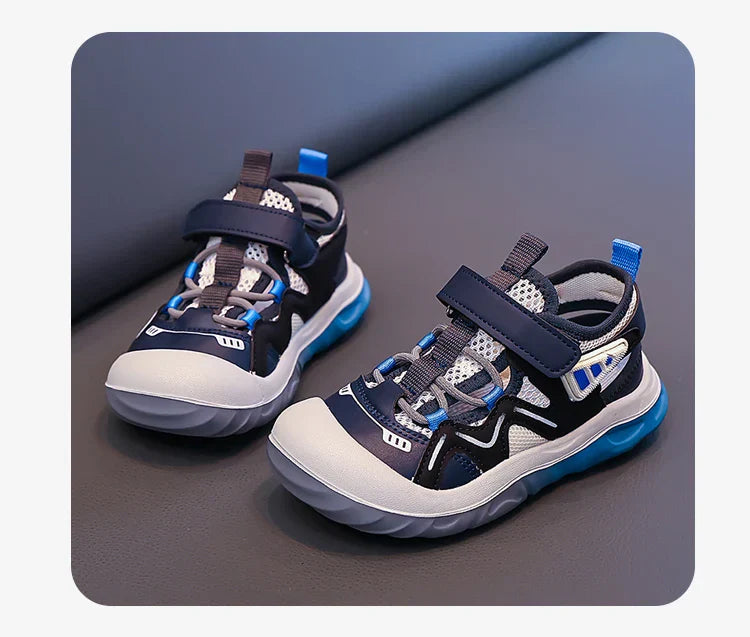 Luxury Kids Shoes Boys Sandals Non-slip Outdoor Hiking Sports Shoes Children Breathable Comfort Sports Sandals for Boy