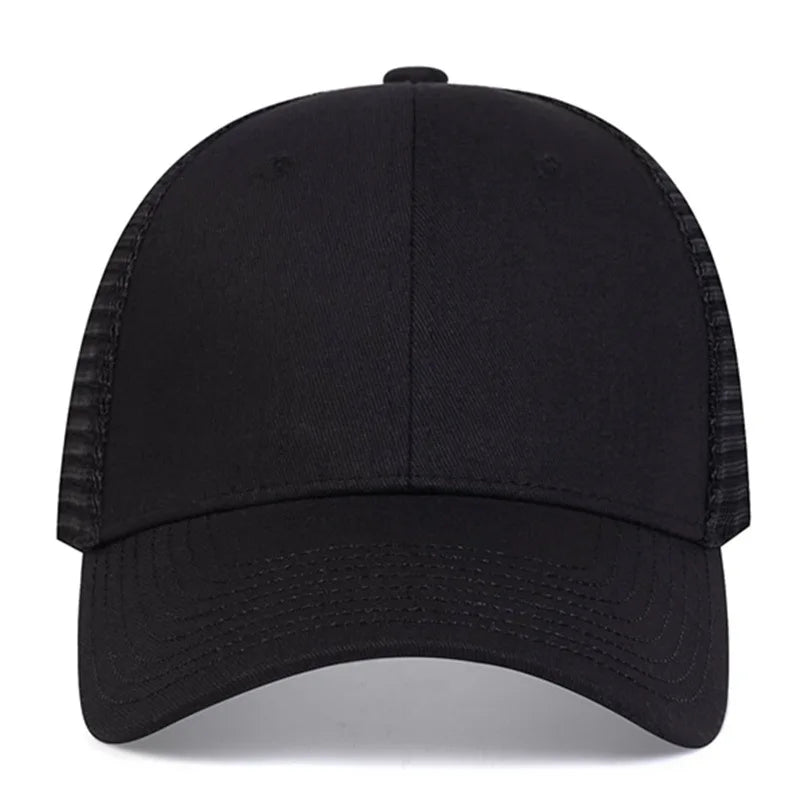 Unisex 8 Lines On The Brim Of The Hat Baseball Net Caps Spring and Summer Outdoor Adjustable Casual Hats Sunscreen Hat